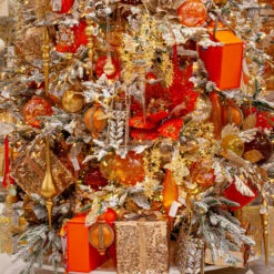 3.5" X 11" X 8" Orange Large Box