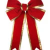 4 FT X 5 FT Red & Gold Bow