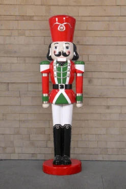 6 FT Red White & Green Nutcracker