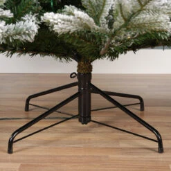 Grandis Fir Snowy Tree Pre-Lit Warm White Micro LED Lights -The Christmas Palace Store 0671412260 3 1