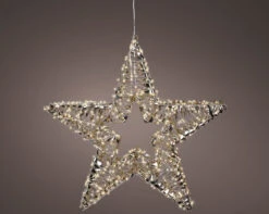 2 FT 720 Micro LED Warm White Gold Star