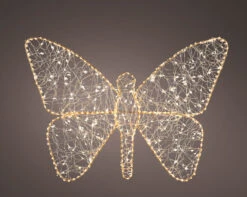 1.4 FT 436 Micro LED Warm White & Classic Warm Gold Butterfly