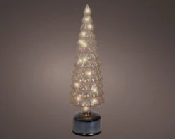 15" Micro LED Amber Rotating Tree Battery Operated