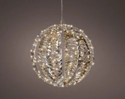 1.7 FT 720 Micro LED Warm White Gold Ball