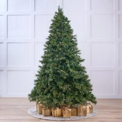Belgium Deluxe Mix Tree Pre-Lit Warm White LED Lights