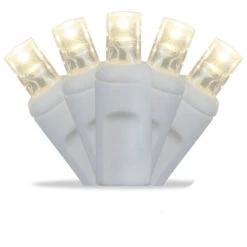 16 FT 50 LED 5MM Concave String Lights