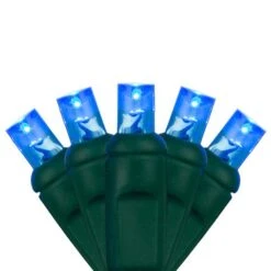 33 FT 100 LED 5MM Concave String Lights 9 33 FT 100 LED 5MM Concave String Lights -The Christmas Palace Store 0671470105