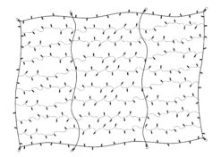 Warm White LED Trunk Lights With Grey Net