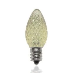 C7 LED Faceted Replacement Bulbs 25 Pack