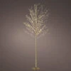 6 FT 720 LED Warm White Micro Tree With Gold Trunk