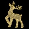 6 FT Warm White LED Standing Reindeer