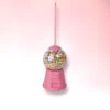 Bright Pink Bubblegum Machine Ornament