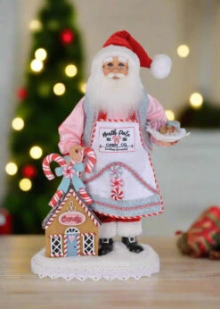 Karen Didion Originals 19" North Pole Candy Santa