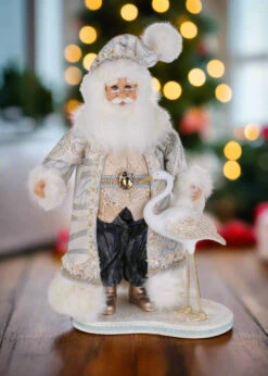 Karen Didion Originals 18" Coastal Crane Santa