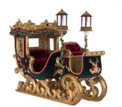 Katherine's Collection 16" Winter Balsam & Berry Sleigh