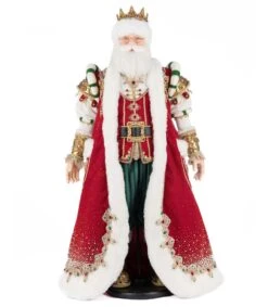 Katherine's Colletion 36" King Christian Claus Of The North Pole