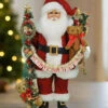 Karen Didion Originals 20" Lighted Musical Christmas Santa