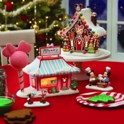 Disney Village Minnie's Cotton Candy Shop -The Christmas Palace Store 2839919492 1