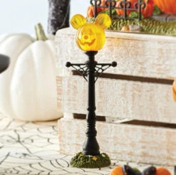 Mickey's Halloween Village Mickey's Pumpkintown Street Lights Set Of 2 -The Christmas Palace Store 2839929119b