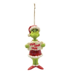 The Grinch 5" Stink, Stank, Stunk Ornament