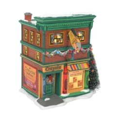 Snow Village Crayola Crayon Store