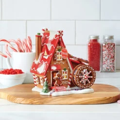 North Pole Village Sprinkle Mill