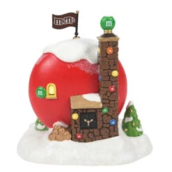 North Pole Village Red's M&M Cottage -The Christmas Palace Store 2839938678b