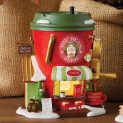 North Pole Village Bean Depot Espresso Co