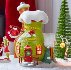 Grinch Village Grinch's Santy Suit Shoppe