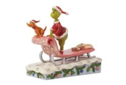 The Grinch 7" Grinch & Max On Sled
