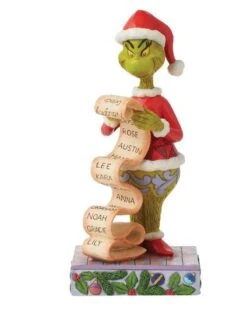 The Grinch 9" Grinch Naughty Nice List