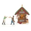 Dickens Village Dressed Turkey Auction Set Of 2