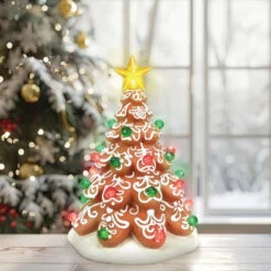 Village Accessory Iced In Time For Santa Tree