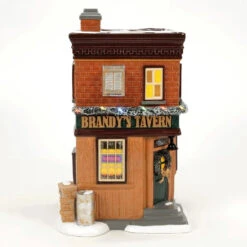 Snow Village Brandy's Tavern -The Christmas Palace Store 2839944894c