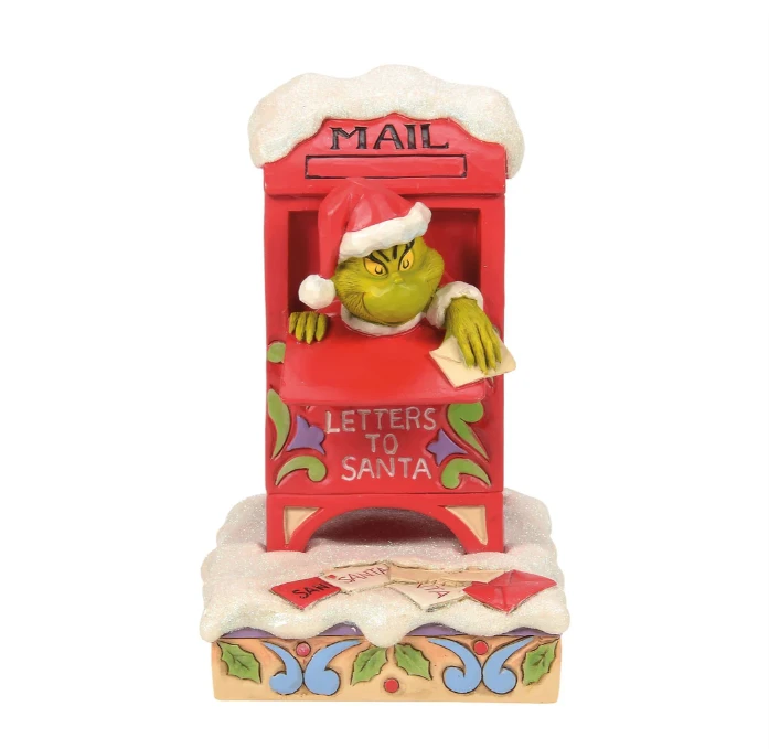 The Grinch 6" Grinch In Mailbox 1 The Grinch 6" Grinch In Mailbox