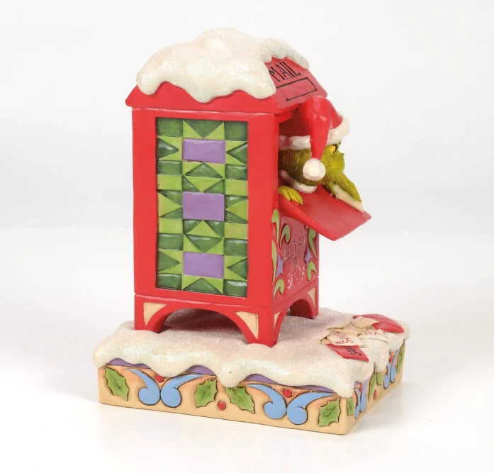 The Grinch 6" Grinch In Mailbox 3 The Grinch 6" Grinch In Mailbox - Image 3
