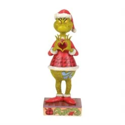 The Grinch 9" Grinch With Heart Hands