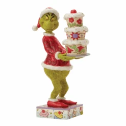 The Grinch 9" Grinch With Grinchy Cake