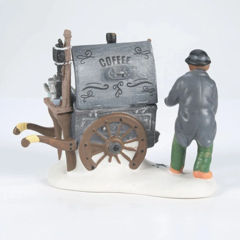 Dickens Village The Coffee Stall Set Of 2 4 Dickens Village The Coffee Stall Set Of 2 - Image 4