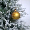 6" Bronze Pearl Glass Ball Ornament
