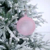 7" Light Pink Bubblegum Glass Ornament