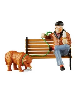 Snow Village Dairy Queen Treats For Two