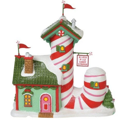 North Pole Village North Pole Candy Striper 3 North Pole Village North Pole Candy Striper - Image 3