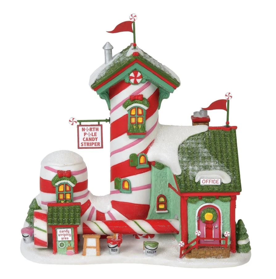 North Pole Village North Pole Candy Striper 2 North Pole Village North Pole Candy Striper - Image 2