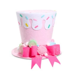 Pink Sprinkles Top Hat -The Christmas Palace Store 4889395419a