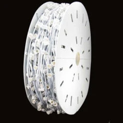 1000 FT C7 Roll White Wire 6" Spacing