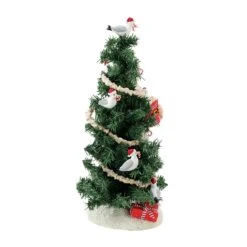 Possible Dreams 13.5" Flocked Tree -The Christmas Palace Store 6016148 1 36795