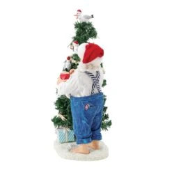 Possible Dreams 13.5" Flocked Tree -The Christmas Palace Store 6016148 3 68431