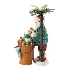 Possible Dreams 13" Santa's Tiki Bar -The Christmas Palace Store 6016443 3 57906