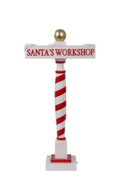 3 FT Santa's Workshop Sign